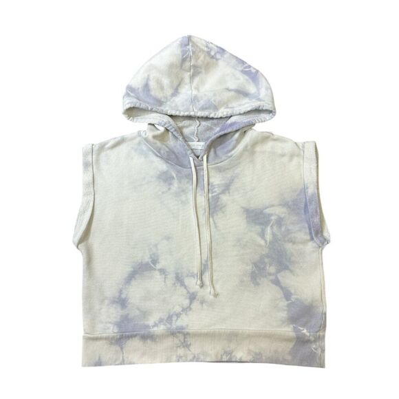 Jonathan Simkhai Standard Taryn Hoodie Sweatshirt Sz Small - Picture 2 of 10